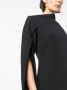 Genny Asymmetrische jurk Zwart - Thumbnail 5