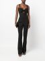 Genny Jumpsuit met strikdetail Zwart - Thumbnail 2