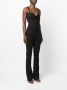 Genny Jumpsuit met strikdetail Zwart - Thumbnail 3