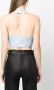 Genny Cropped top Blauw - Thumbnail 4