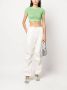 Genny Cropped top Groen - Thumbnail 2