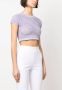Genny Cropped top Paars - Thumbnail 3
