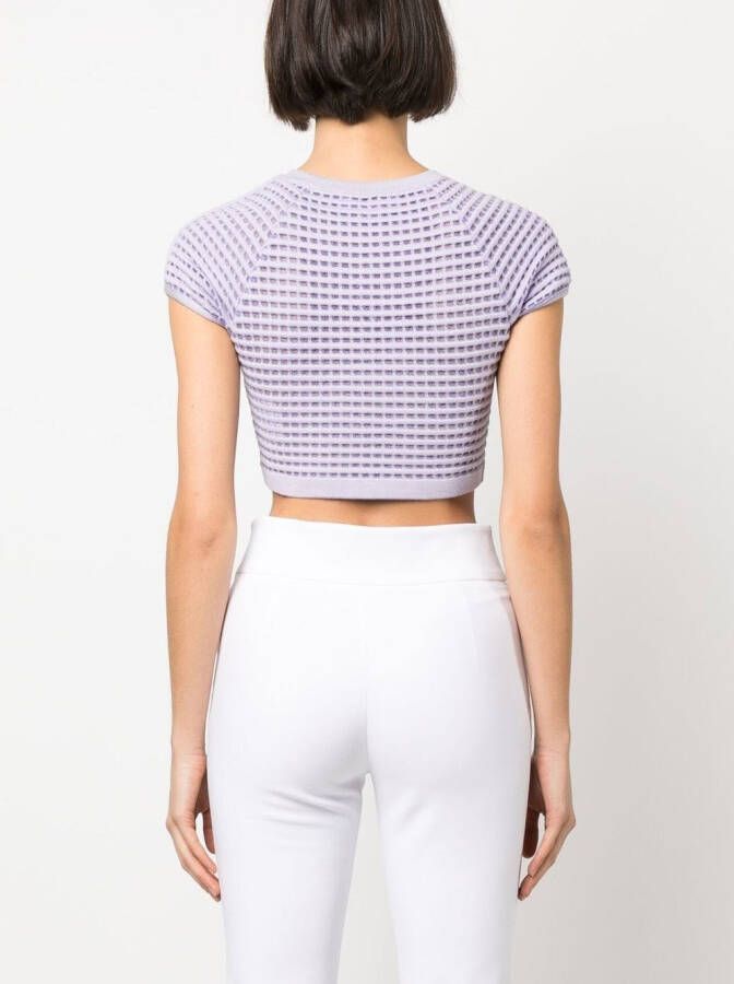 Genny Cropped top Paars
