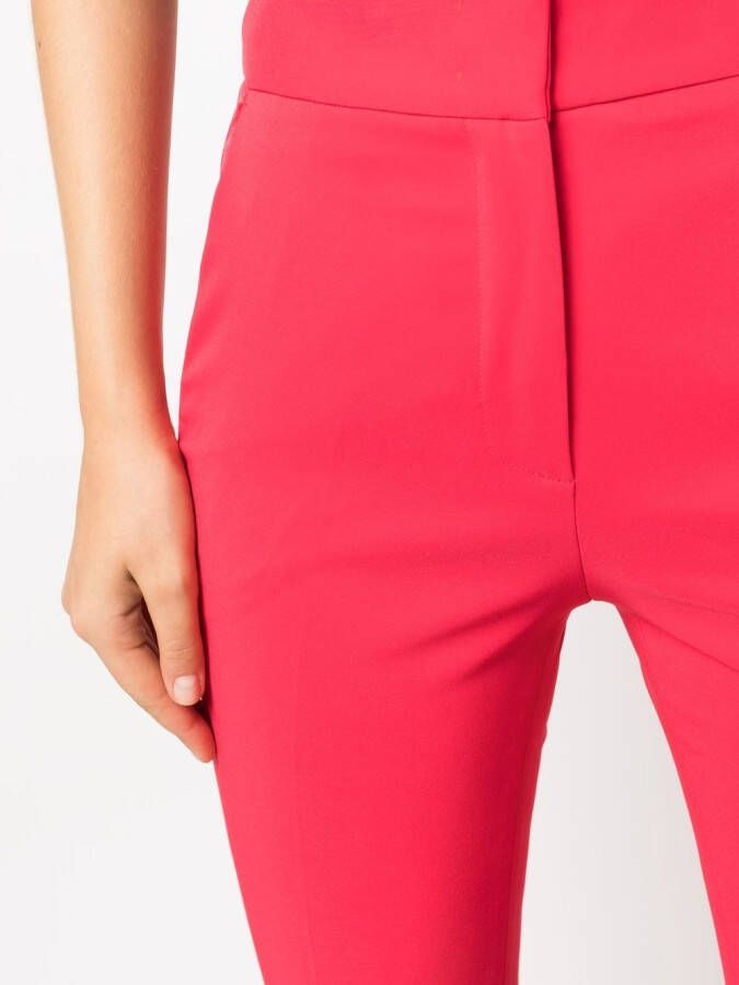 Genny Geplooide pantalon Roze