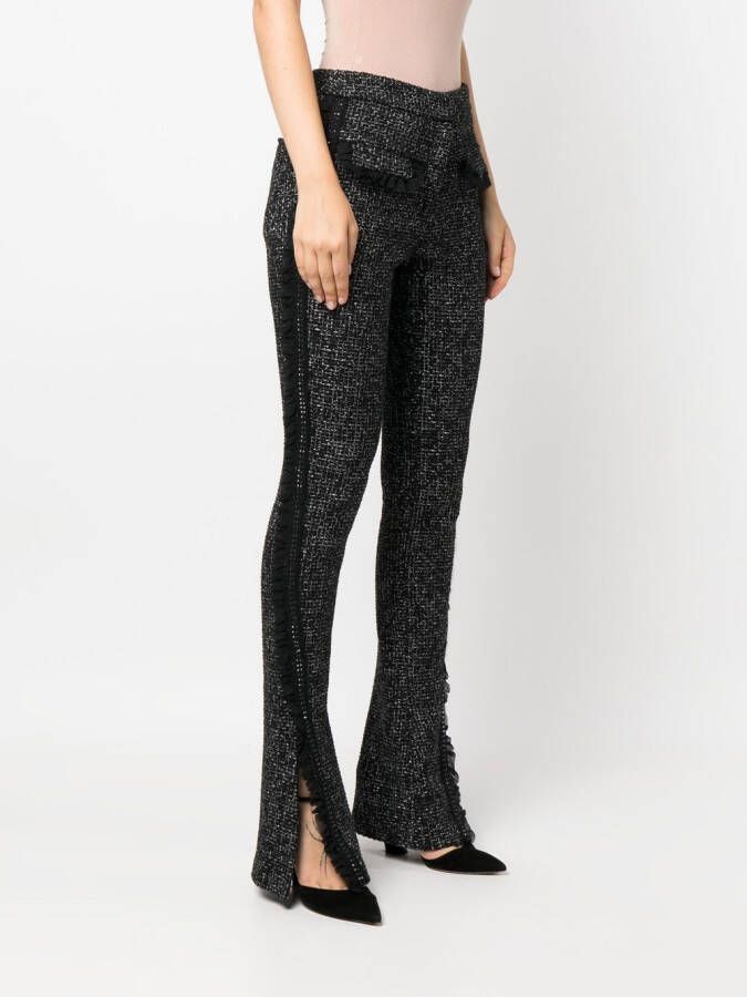 Genny High waist broek Zwart
