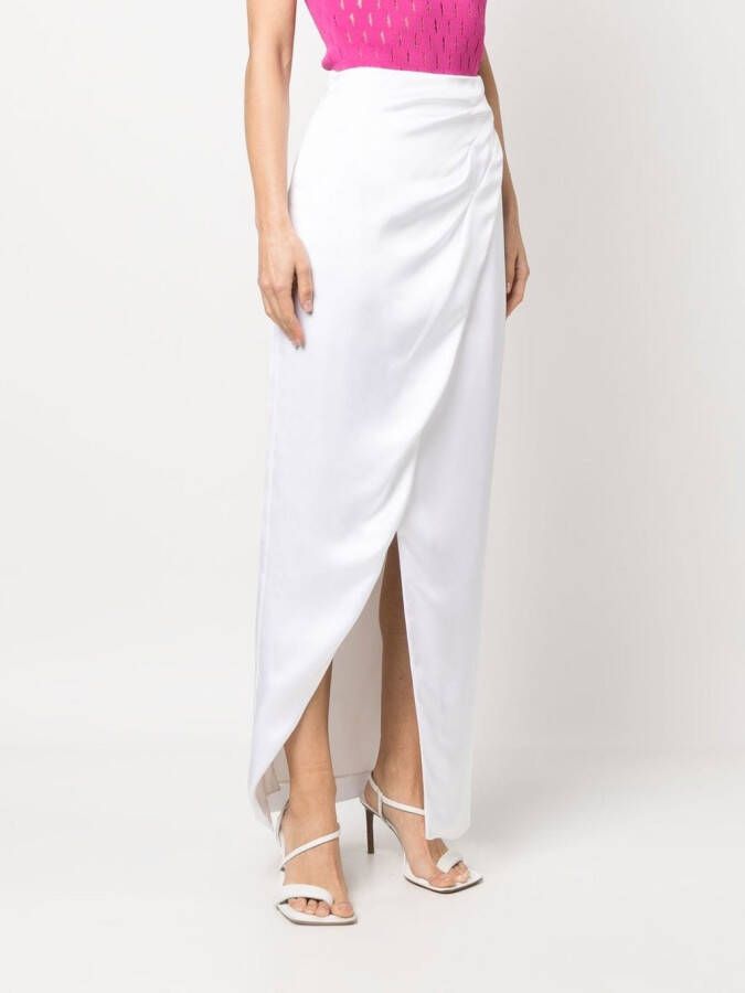 Genny High waist rok Wit