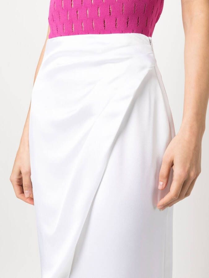 Genny High waist rok Wit