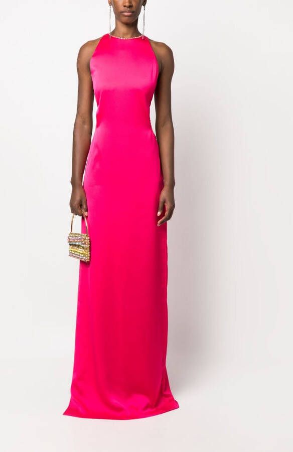 Genny Maxi-jurk met uitgesneden detail Roze