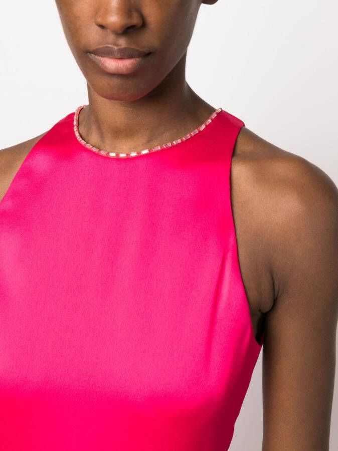 Genny Maxi-jurk met uitgesneden detail Roze
