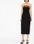 Genny Midi-jurk verfraaid met pailletten Zwart - Thumbnail 2