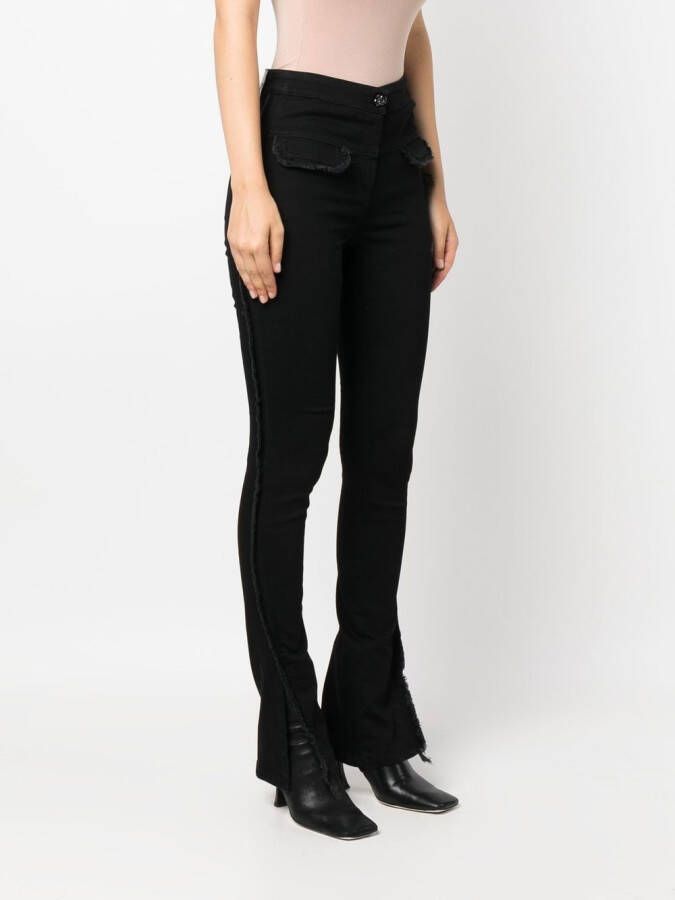 Genny Skinny broek Zwart