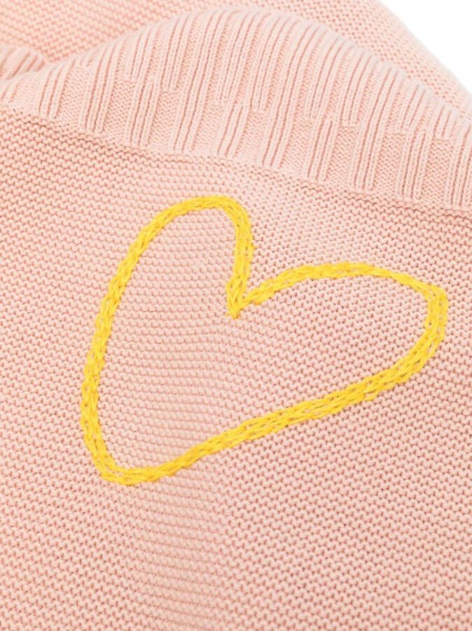 Gensami kids Deken met borduurwerk Roze
