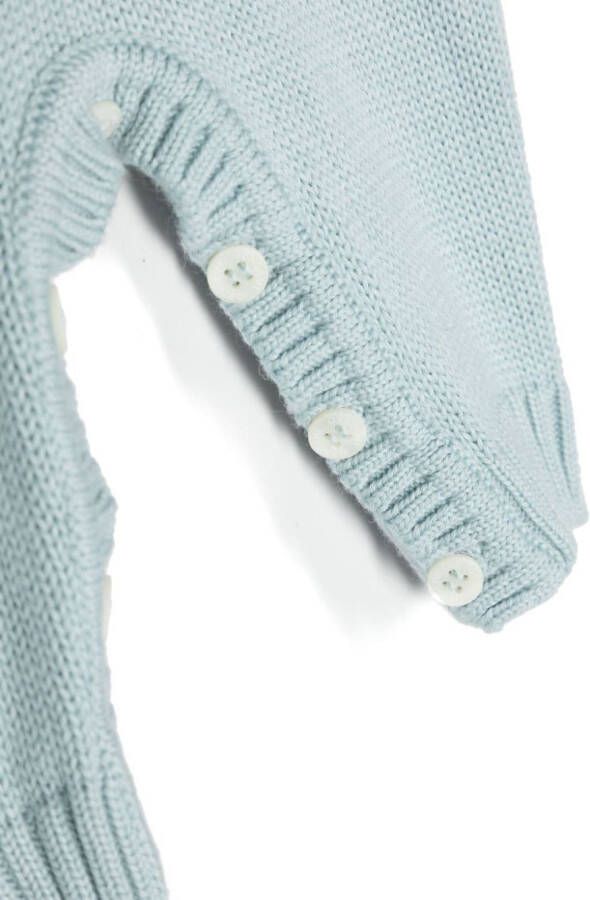 Gensami kids Trui met geborduurd hart Blauw