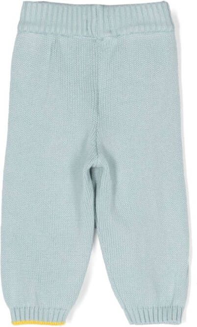 Gensami kids Broek met geborduurd hart Blauw