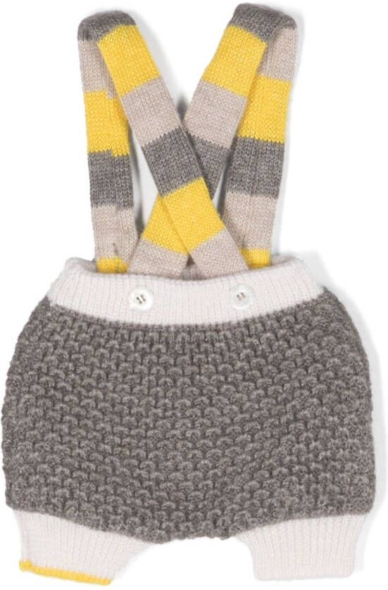 Gensami kids Shorts van alpacawol Grijs