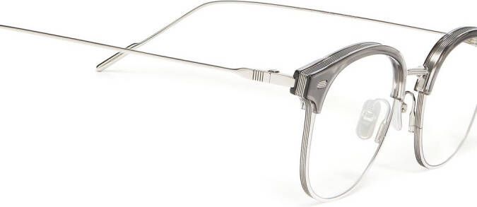 Gentle Monster Alio XGD1 bril met rond montuur Wit