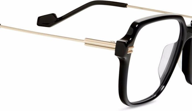 Gentle Monster Jeff bril met vierkant montuur Beige