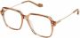 Gentle Monster Jeff bril met vierkant montuur Beige - Thumbnail 2