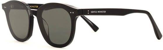 Gentle Monster Lang 01 zonnebril met ovaal montuur Zwart
