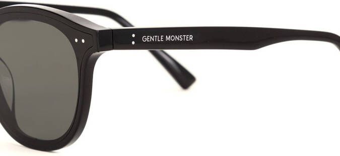 Gentle Monster Lang 01 zonnebril met ovaal montuur Zwart