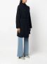 Gentry Portofino Jas met gestrikte taille Blauw - Thumbnail 3