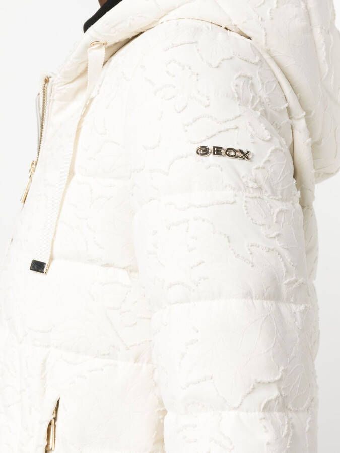 Geox Gewatteerd jack Beige