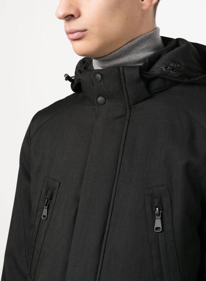 Geox Gewatteerd jack Zwart