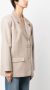 Gestuz Blazer met dubbele rij knopen Beige - Thumbnail 3