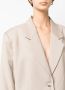 Gestuz Blazer met dubbele rij knopen Beige - Thumbnail 5