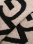 Gestuz Intarsia sjaal Zwart - Thumbnail 3