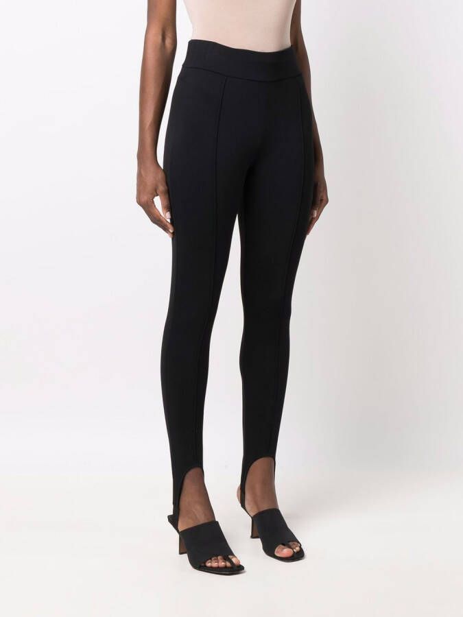 Gestuz Legging met stirrup cuffs Zwart