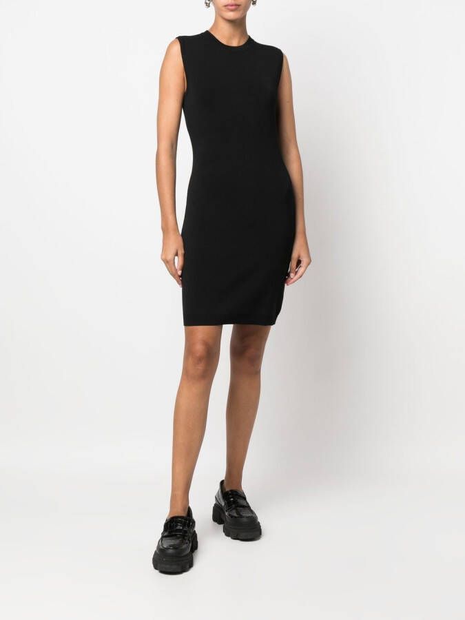 Gestuz Mini-jurk met uitgesneden detail Zwart