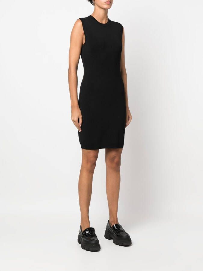 Gestuz Mini-jurk met uitgesneden detail Zwart