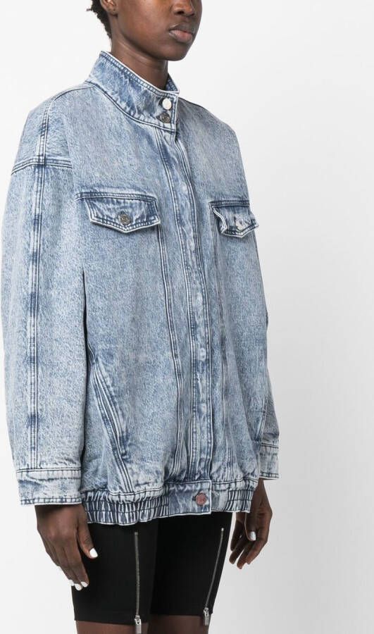 Gestuz Denim jack Blauw