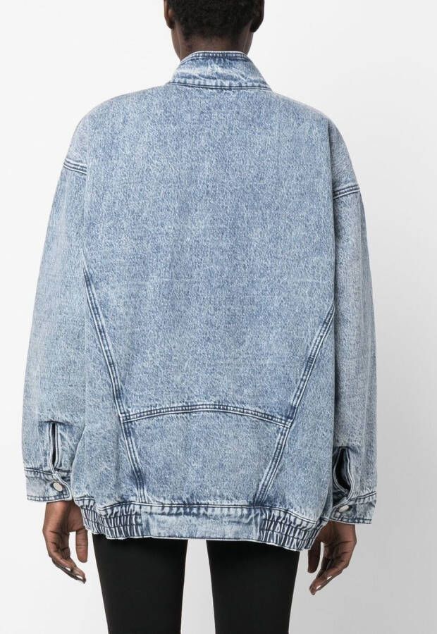 Gestuz Denim jack Blauw