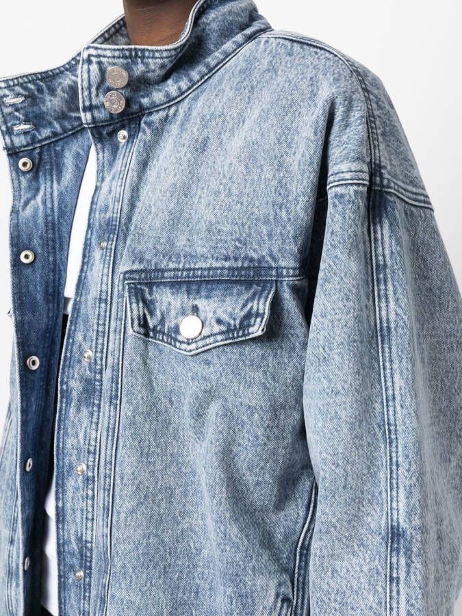 Gestuz Denim jack Blauw
