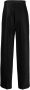 GIA STUDIOS Straight broek Zwart - Thumbnail 2