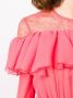Giambattista Valli Asymmetrische avondjurk Roze - Thumbnail 4
