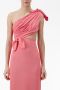 Giambattista Valli Asymmetrische jurk Roze - Thumbnail 5