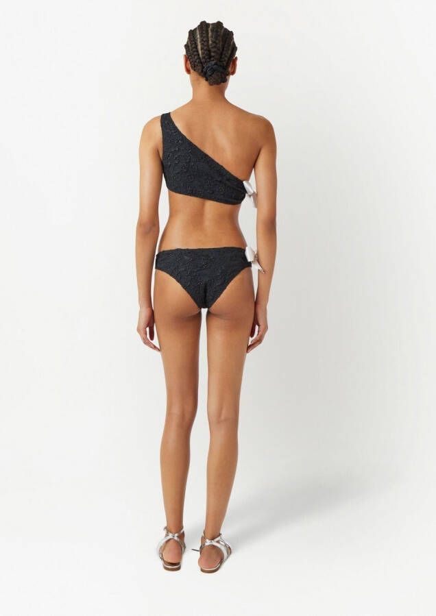 Giambattista Valli Bikini met strikdetail Zwart