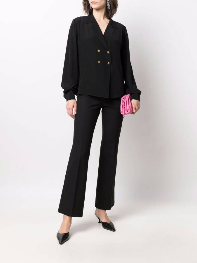 Giambattista Valli Blazer met dubbele rij knopen Zwart