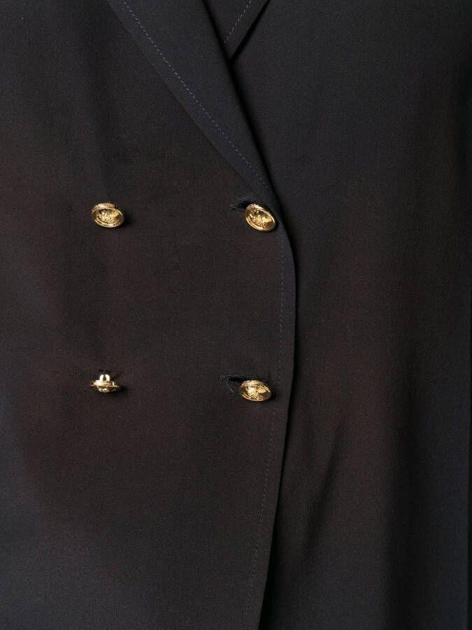 Giambattista Valli Blazer met dubbele rij knopen Zwart