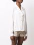 Giambattista Valli Blouse met dubbele rij knopen Wit - Thumbnail 3