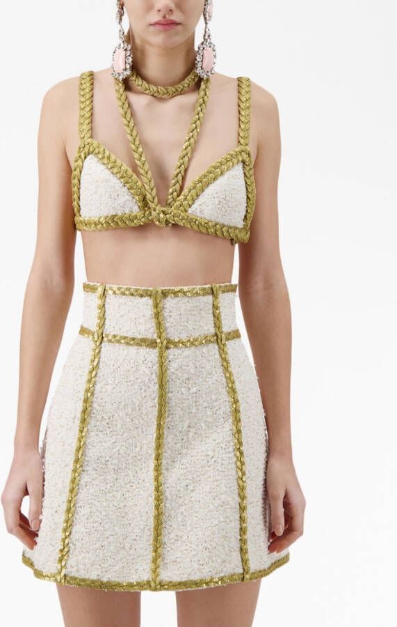 Giambattista Valli Cropped top Wit
