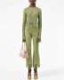Giambattista Valli Gelaagde broek Groen - Thumbnail 2
