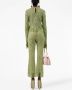 Giambattista Valli Gelaagde broek Groen - Thumbnail 4
