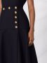 Giambattista Valli Jurk met knoopdetail Blauw - Thumbnail 5