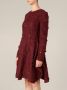 Giambattista Valli lace embroidery dress Rood - Thumbnail 3