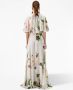 Giambattista Valli Maxi-jurk met bloemenprint Beige - Thumbnail 4