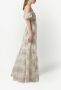 Giambattista Valli Maxi-jurk met bloemenprint Wit - Thumbnail 3